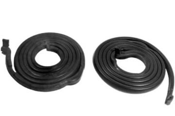 Weatherstrip, Door Seal Pair with Molded Ends- NEW