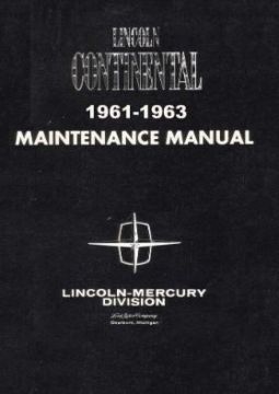 Manual, Maintenance Shop Manual Reprint