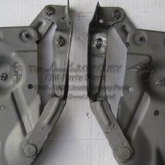 Hinge Pair, Hood- Please call for details. Cores must be recieved in house first