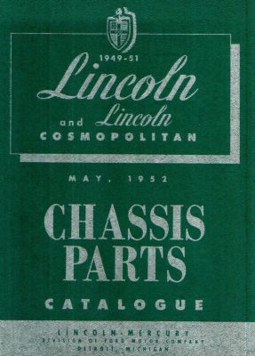1949-1951 Lincoln Chassis Parts