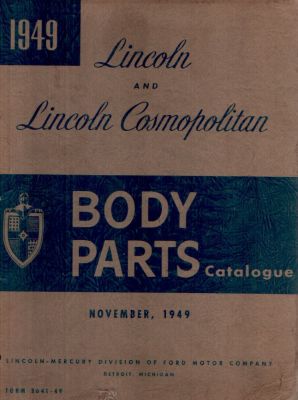 1949 Lincoln Body Parts