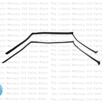 Weatherstrip, Roof Rail- SET Front & Rear- NEW