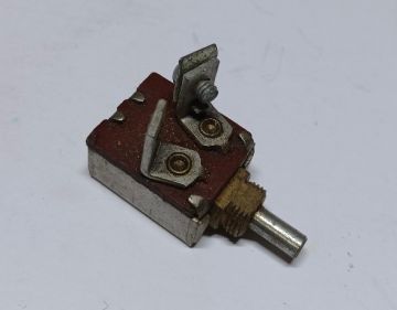 Accessory Switch, Dash Map Light - Switch 6 Volt- NOS