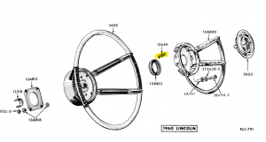 Horn Brush Assembly- Steering Wheel - NEW