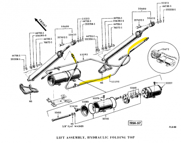 Top Hydraulic Lines- NEW