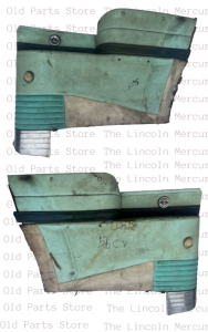 Interior Door Panel Armrest Core Pair- Lincoln Convertible  76B LH-RH -OEM