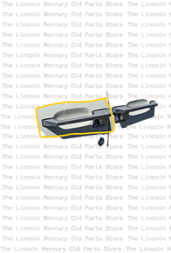 Handle, Door Front Driver- OEM