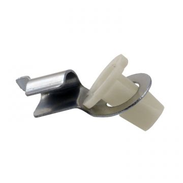 Door Lock Rod Clip, with Plastic White Bushing