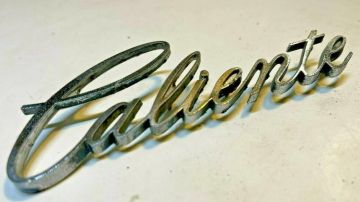 Nameplate, Caliente- OEM