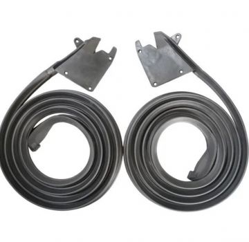 Weatherstrip, Door Seal Front Pair