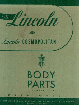 1950 Lincoln Body Parts