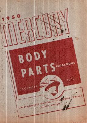 1950 Mercury Body Parts