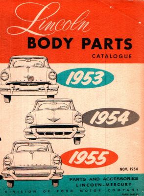 1953-1955 Lincoln Body Parts