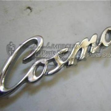 Nameplate, Lincoln 'Cosmopolitan'- NEW