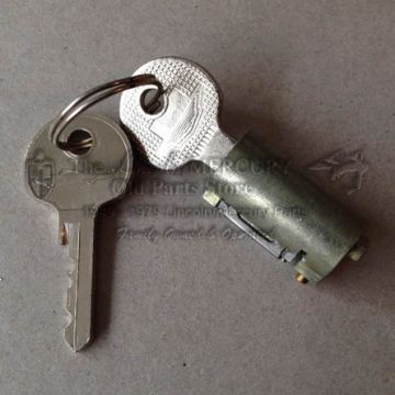 Cylinder and Keys, Trunk Lock- NEW