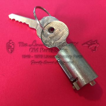 Cylinder and Key Set, Trunk- NEW