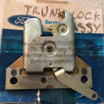 Latch Assembly, Trunk Lock- NOS