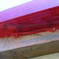 Lens, Tail Light Taillamp Lens- NOS