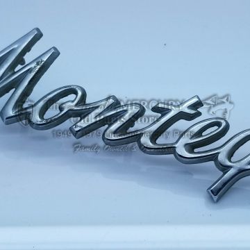 Nameplate, Montego Ornament- OEM