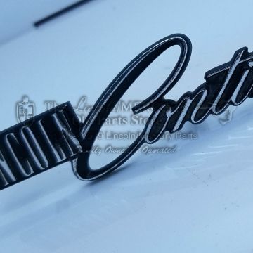 Nameplate, Lincoln Continental