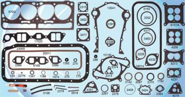 Gasket Kit, Engine Rebuild Set