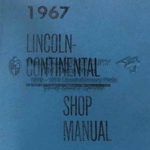Manual, Shop Maintenance Manual- New Reprint